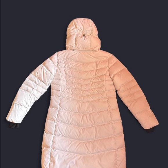 Lole Women's Cream Puffer Jacket with Faux Fur Hood - Picture 4 of 8